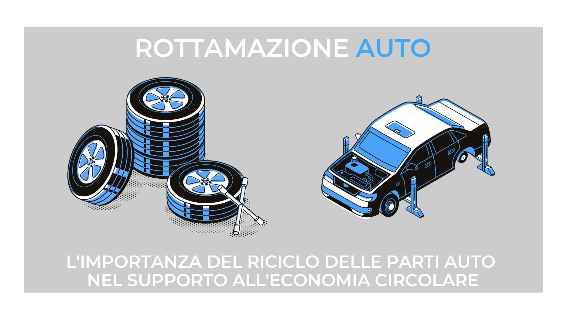 Riciclo delle Parti Auto rottamate